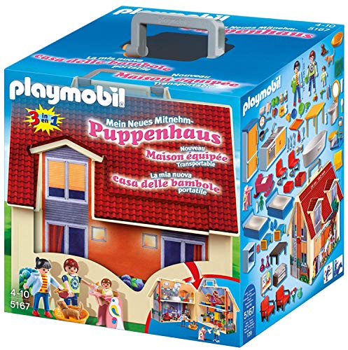 Playmobil Dollhouse 5167 - Casa delle Bambole Portatile, dai 4 anni