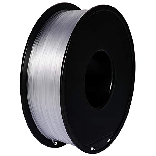 PETG Filament per Stampante 3D, GIANTARM PETG Filament 1.75mm, Dimensional Accuracy +/- 0.2mm, 1kg, Transparen