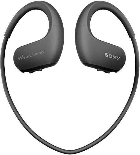 Sony NW-WS413 Lettore Musicale Walkman Sportivo All in One 4 GB, Impermeabile all'Acqua Salata, Resistente a Polvere e Sabbia, Funzionante tra -5°C e +45°C, Bluetooth, Nero