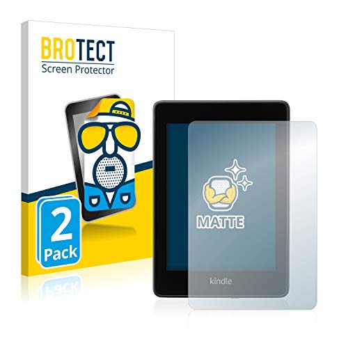brotect Pellicola Protettiva Opaca Compatibile con Amazon Kindle Paperwhite 2018 (10a Generazione) Pellicola Protettiva Anti-Riflesso (2 Pezzi)