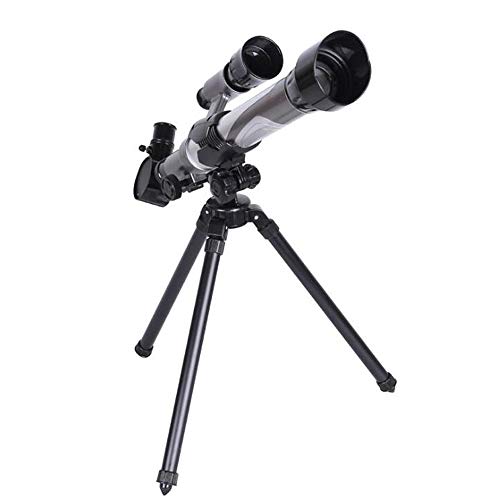 Tbaobei-Baby Telescopio di Viaggio 20-40x monoculare telescopio astronomico Treppiede Multiuso Bird Watching monoculare Giovani telescopio astronomico (Color : Black, Size : 28x50/26cm/11.02)