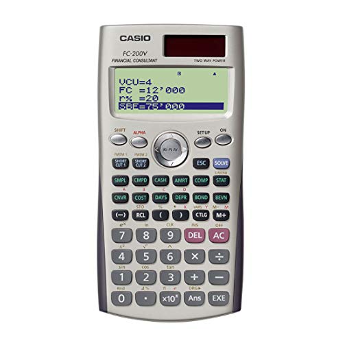 Casio FC-200V calcolatrice