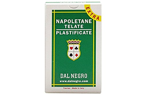 DAL NEGRO Carte da gioco napoletane telate plastificate 81 EXTRA 014004 VC8