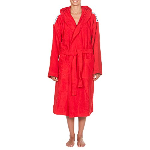 Arena Core Soft Robe, Accappatoio Unisex Adulto, Rosso (Red White), XS