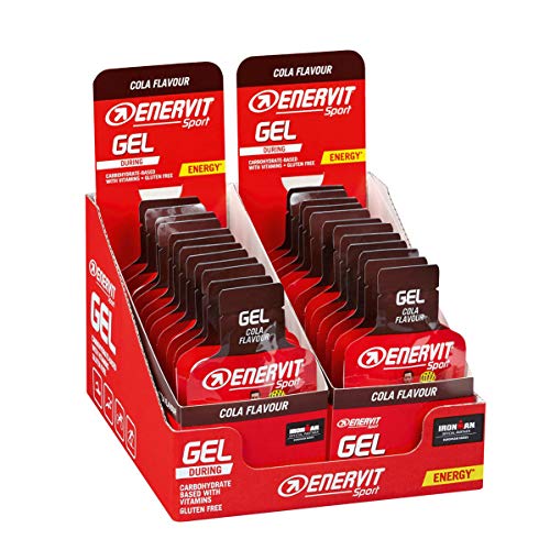 Enervit Enervitene Sport Gel Gusto Cola Confezione da 24 Gel da 25ml