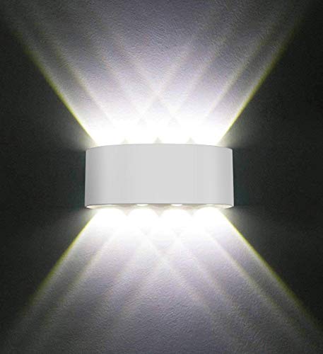 Lampada da parete,Moderno 8W LED Interni Applique da parete decorativa per soggiorno,camera da letto,corridoio,scale,percorso