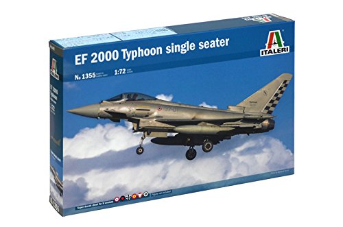 Italeri 1355 - Ef-2000 Typhoon IIB (Single Seater) Model Kit  Scala 1:72