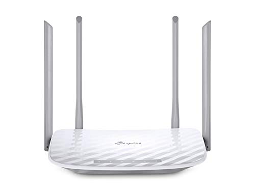 TP-Link Archer C50 Router Wi-Fi AC1200, Dualband 300 Mbps/2.4 GHz e 867 Mbps/5 GHz, IPv6, Bianco