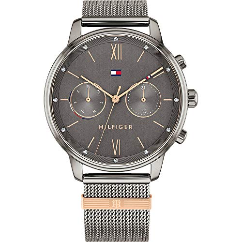 Tommy Hilfiger Orologio Analogico Quarzo Donna con Cinturino in Acciaio Inox 1782304