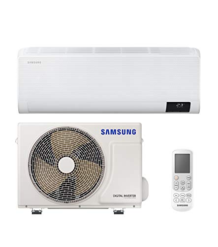 Samsung Clima WindFree Comfort Next Climatizzatore Monosplit, 12000 BTU, SmartThings e Intelligenza Artificiale, WiFi, GAS R32, AR12TXFCAWKNEU+AR12TXFCAWKXEU, [Classe di efficienza energetica A++/A+]