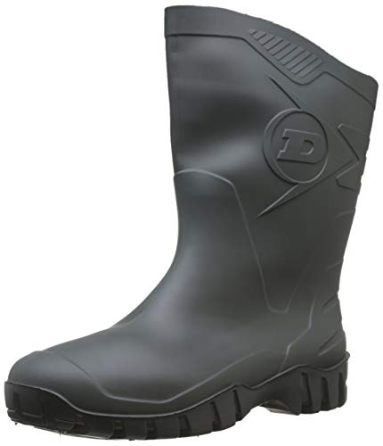 Dunlop Stivali di Gomma da Lavoro Unisex – Adulto, Verde, 44 EU