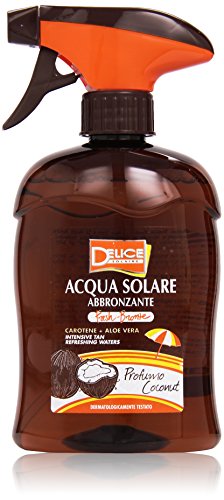 Delice - Acqua Solare Abbronzante, Carotene + Aloe Vera - 500 ml
