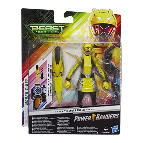 Hasbro Hasbro Power Rangers - Beast Morphers Action Figure, Multicolore, 15 cm, E5943ES1