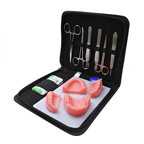 Kit Pratica Sutura Odontoiatrica | Kit Completo per Sutura con 4 Cuscinetti per Sutura | Regalo per Dentisti | Materiale per Sutura Perfetto