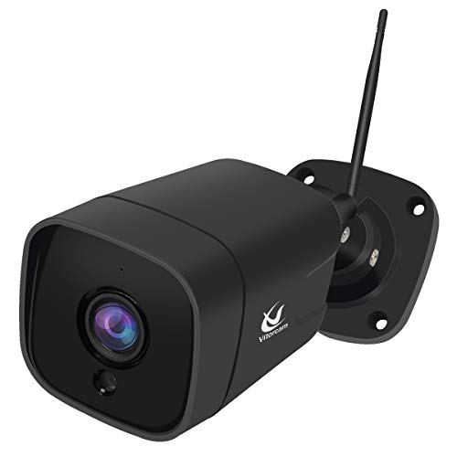 5.0 Megapixel 1920P H.265 Vitorcam Bullet IP Camera, audio bidirezionale, IP65 impermeabile esterno, avviso e-mail di rilevazione movimento, visione notturna a 30 metri, supporto POE + modalità WiFi.