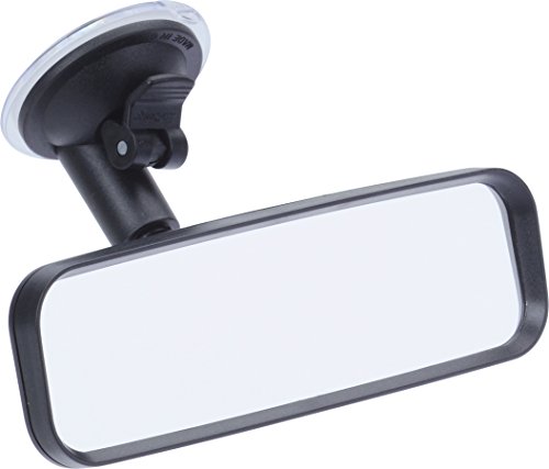HR-imotion - Specchietto retrovisore Interno Convesso, Designed in Germany, Montaggio rapido Tramite Fissaggio Tramite Ventosa, 10410701