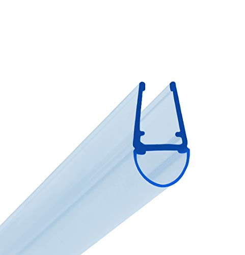 Bagnoxx Bagnoxx-1x guarnizione tonda box doccia per vetri di spessore 8mm-lunghezza 100cm o 200cm,profili doccia PVC Transparent | 200 cm