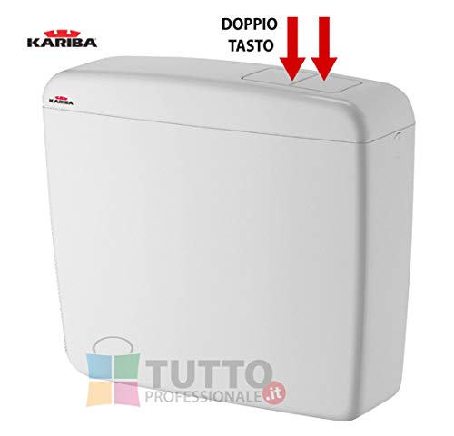 CASSETTA WC in ABS SUPER KARIBA DUO B/CA