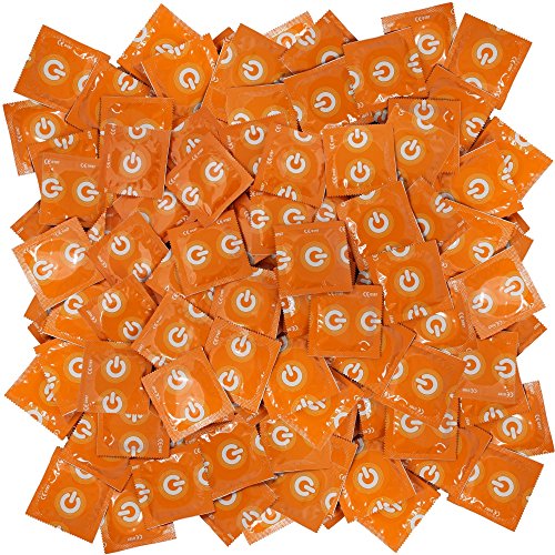ON) preservativi - Stimulation - preservativi a punti per aumentare la sensazione nella tua vita amorosa - 100 preservativi (1x100)