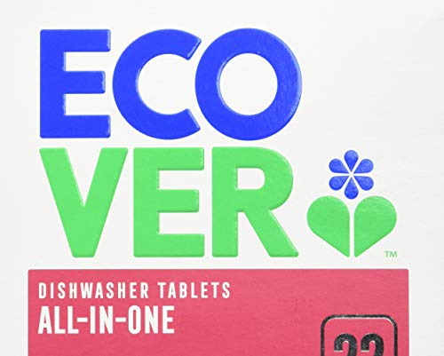 Ecover All in One - Compresse per lavastoviglie, 22 secondi