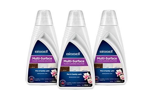 Bissell Formula Detergente Multisuperficie Value-Pack, 3 x 1 L, per CrossWave, SpinWave And HydroWave, 2885