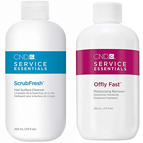 CND, Kit Scrubfresh e Offly Fast Remover, 500 ml