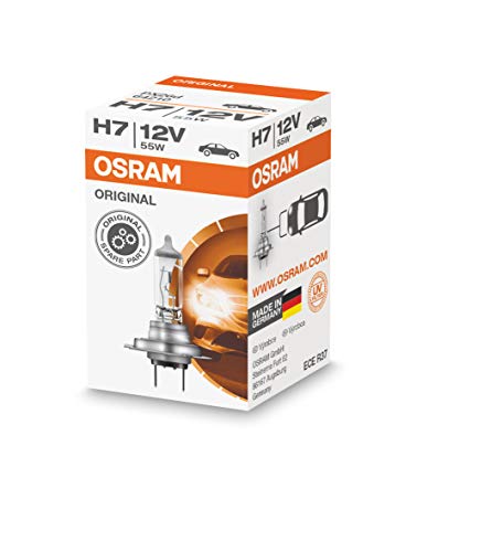 OSRAM Original 12V H7 Lampada alogena per proiettori 64210 - Confezione singola