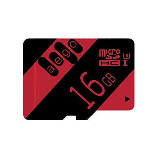 AEGO 16GB Micro SD Card Classe 10 Scheda di Memoria per Dash Cam/Drone (U3 16GB)