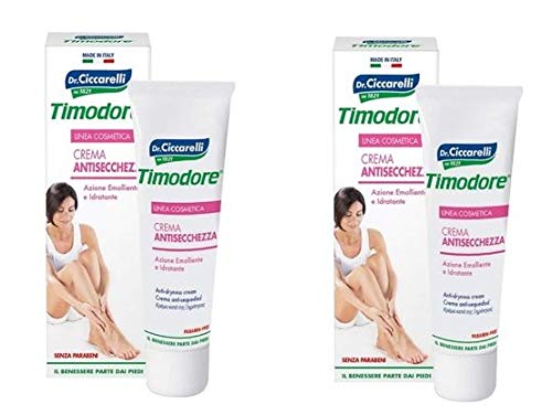 Timodore Crema Antisecchezza, 2 confezioni da 50 ml l'una