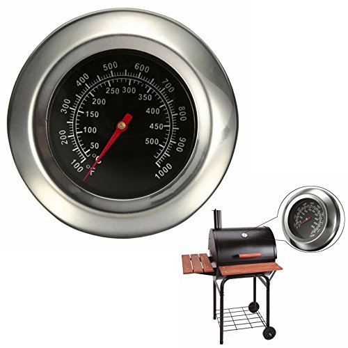 Itian Termometro Sonda Barbecue Temperatura Indicatore Forno Termometro con Dual Gage