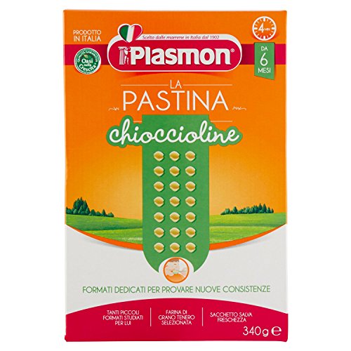 Plasmon Chioccioline, con Calcio, Ferro e Vitamine B - 340 g