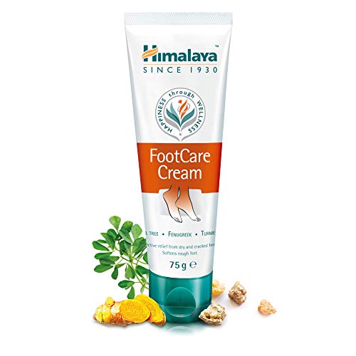 Himalaya Foot Care Cream, for Dry and Cracked Heels with Skin Moisturizer, 75g