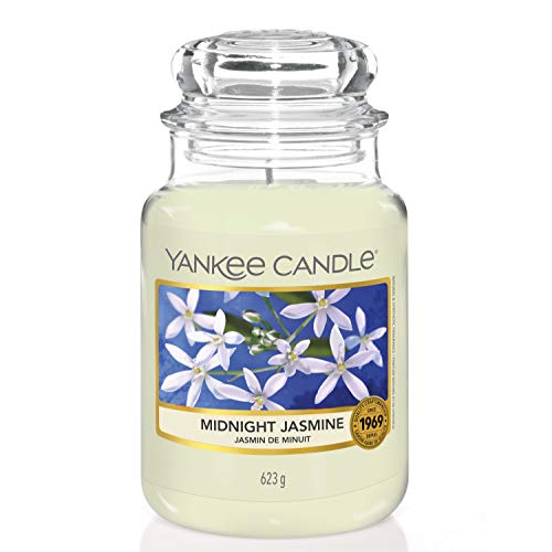 Yankee Candle 1129548E Giara Midnight Jasmine Grande-Candele profumate, Multicolore