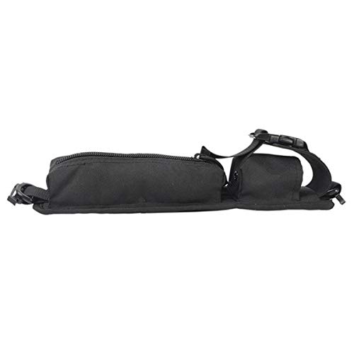 XingYue Direct Tactical Backpack Molle Shoulder Strap Pouch Phone Outdoor Sundries Accessori Borsa per Attrezzi Airsoft Caccia Torcia Fondina (Color : Black)