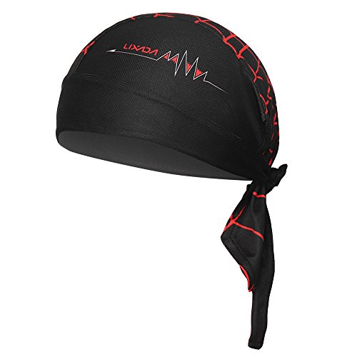 Lixada Outdoor Cycling Adjustable Headwrap Traspirante Quick-Dry Berretto con Archetto da Bicicletta Motocicletta da Ciclismo