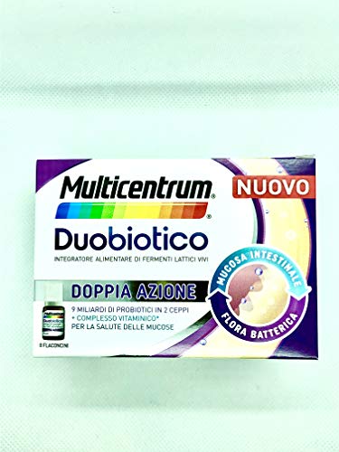 Multicentrum Duobiotico Integratore Alimentare Fermenti Lattici - 8 Flaconcini