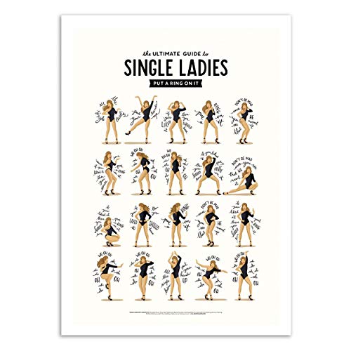 Wall Editions Art-Poster - Single Ladies - Nour Tohme