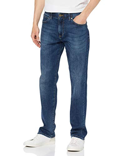 Lee Extreme Motion Straight Jeans, Blu (Maddox Pu), 38W / 34L Uomo