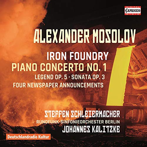 Concerto Per Pianoforte N.1 Op.14, Iron Foundry Op.19 (Dal Balletto 