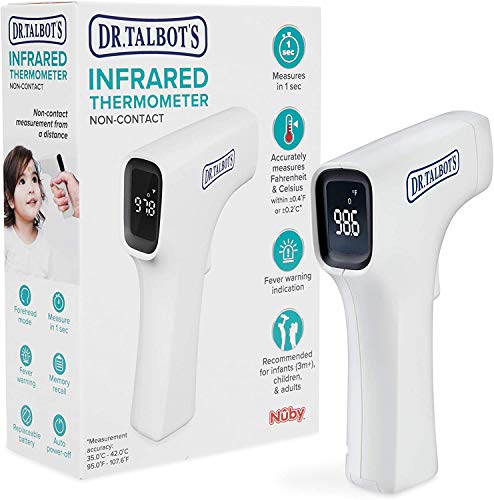 Termometro digitale infrarossi per misurare la temperatura in 1s - per neonati, bambini ed adulti