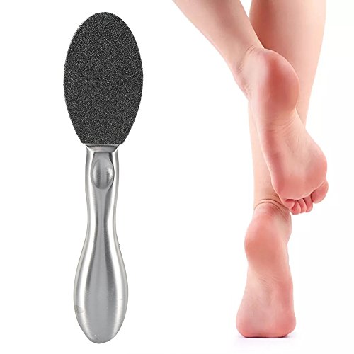 Professional pedicure foot file,rimuove la pelle morta calli best foot care tool to remove hard skin adatto a secco e umido piedi con dieci free refill carta vetrata sfregamento