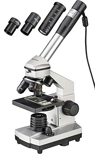 Bresser 8855001 Junior Microscopio 40x-1024x con Camera Oculare
