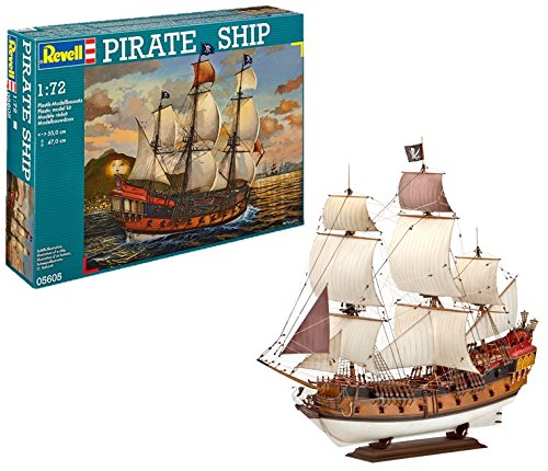 Revell Ship Kit di Montaggio Nave dei Pirati, Multicolore, 5605