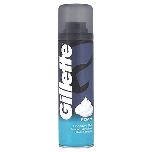 Gillette Classic Schiuma Da Barba per Pelli Sensibili, 200 ml
