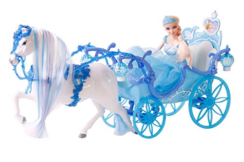 Speelgoed Carrozza con Blu di Cavallo e Principessa