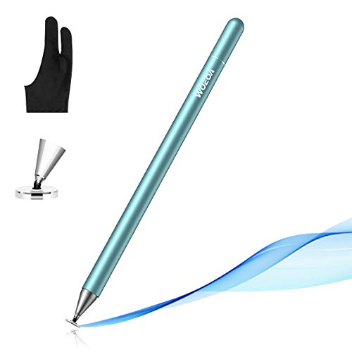 WOEOA Stylus Penna, Penna Touch Pennino Tablet Penna per iPad Tablet Punta Fine Universale con Artist Guanto per iPad,iPhone,Smartphone,Touchscreen e Tablet