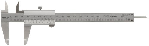 Mitutoyo, compasso Vernier 530-122, range da 0 mm a 150 mm, precisione 0,03 mm
