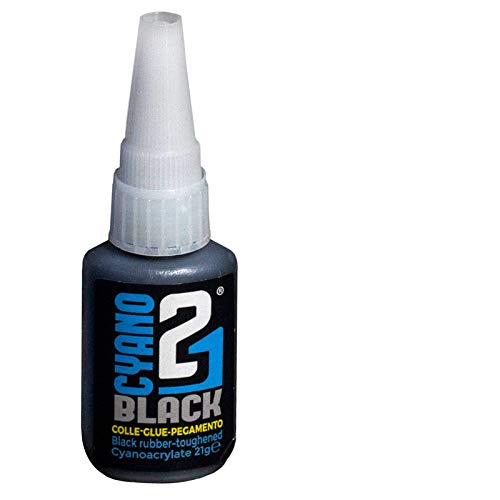 Colle 21 Black -21gr. Super Glue Cianoacrilato Nera