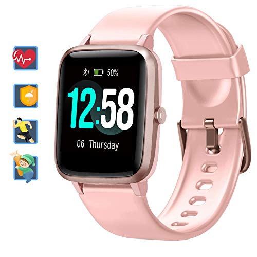 Orologio Fitness Smartwatch Uomo Donna, Blackview Fitness Tracker con cardiofrequenzimetro Sleep Monitor per Android iPhone Huawei Samsung Xiaomi, Impermeabile 5ATM Orologio Sportivo