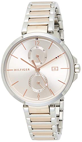 Tommy Hilfiger Orologio Analogico Quarzo Donna con Cinturino in Acciaio Inox 1782127